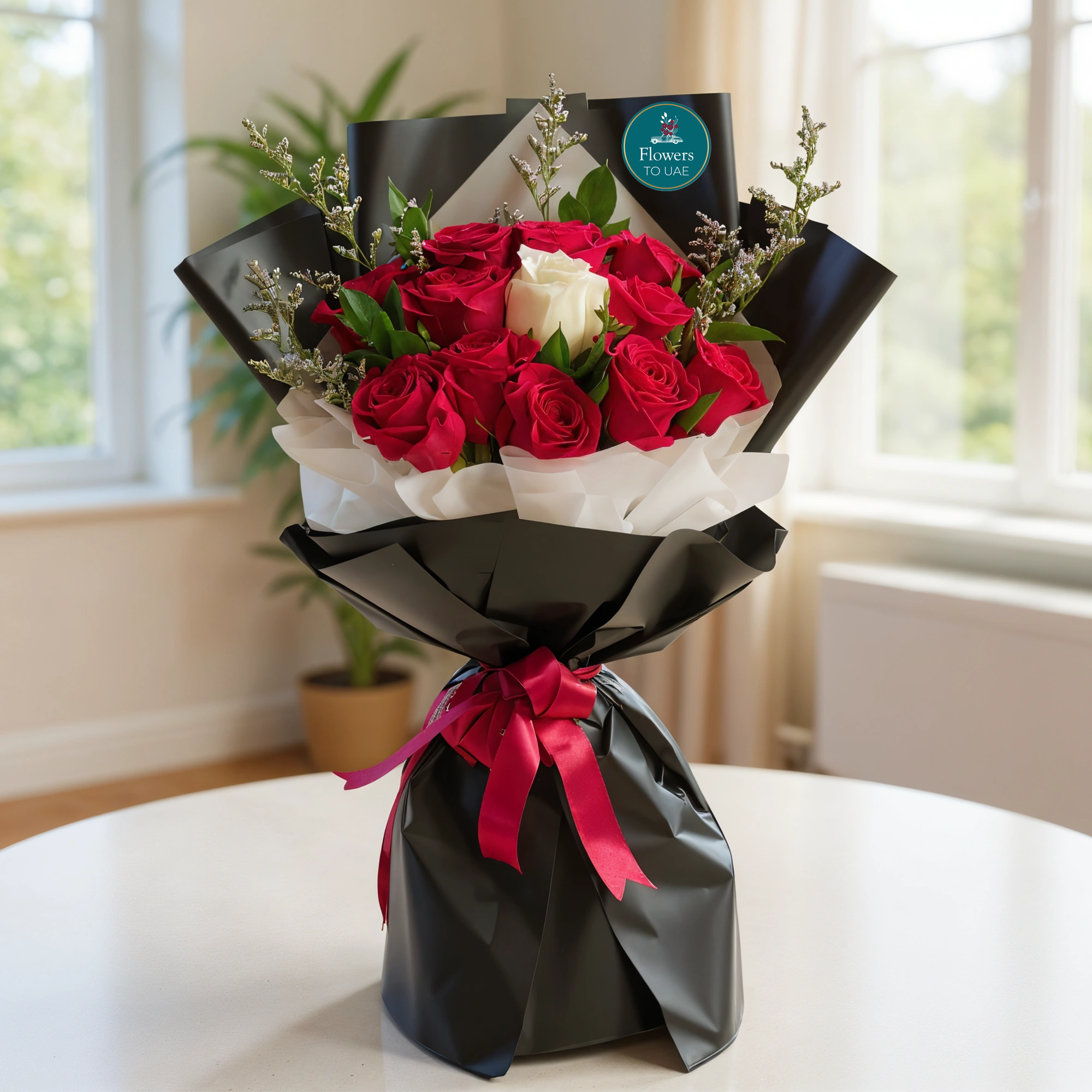 Passionate Heart Roses